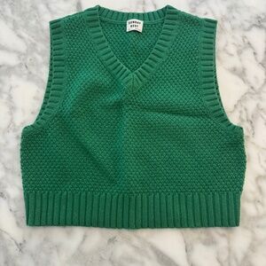 Green Sunday Best Sweater Vest